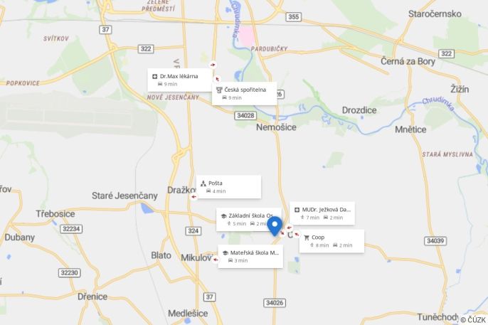 Prodej, Rodinný dům, Ostřešany