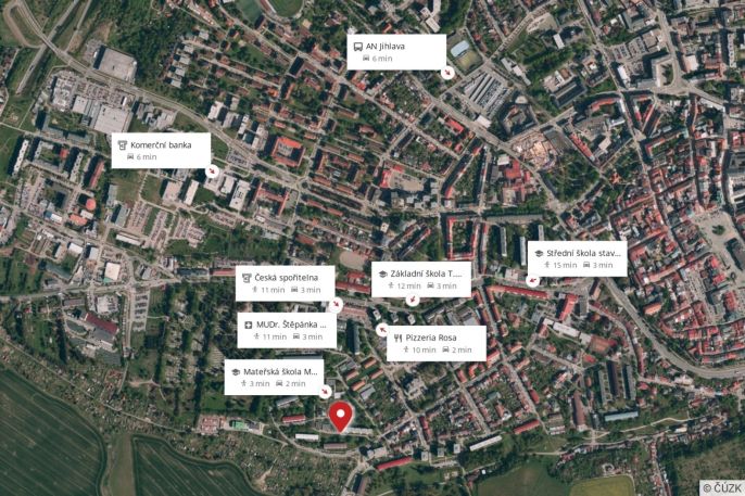 Prodej, Byt 2+1, Jihlava