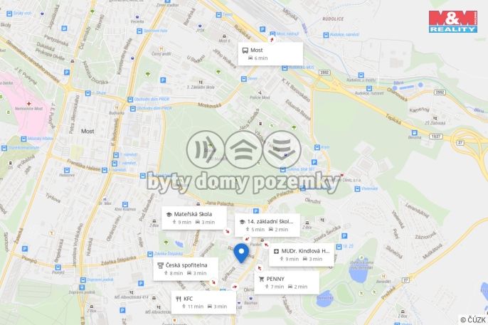 Prodej, Byt 2+kk, Most