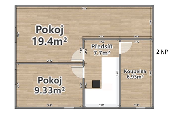 Pronájem, Rodinný dům, Tetín
