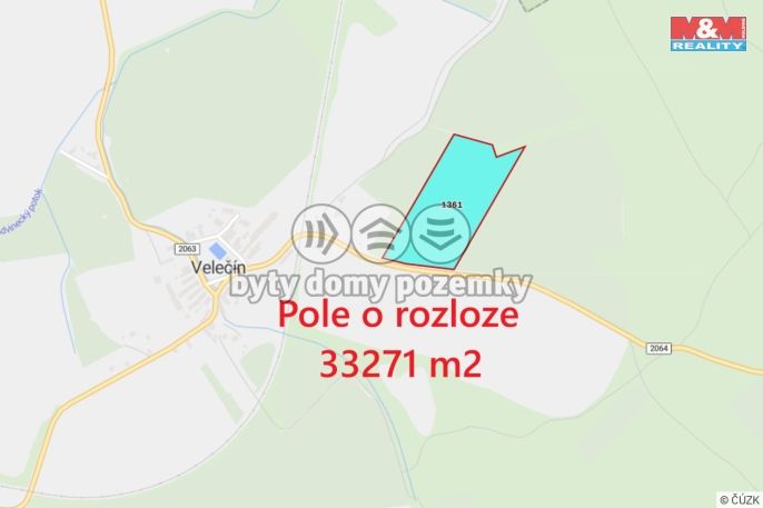 Prodej, Pole, Velečín