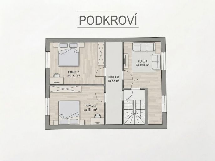 Pronájem, Byt 5+1 a větší, Radomyšl