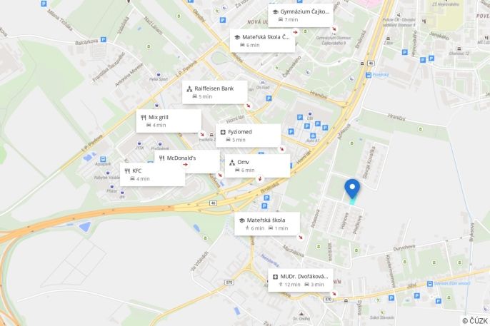 Prodej, Pozemek k bydlení, Olomouc