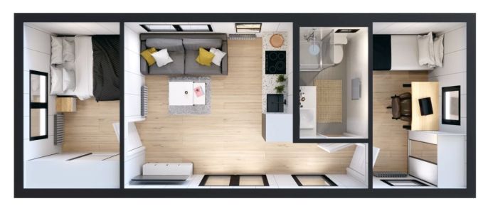 Prodej, Na klíč, Záchlumí