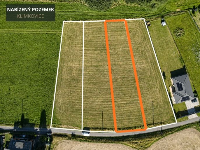 Prodej, Pozemek k bydlení, Klimkovice