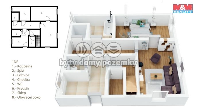 Prodej, Rodinný dům, Libňatov