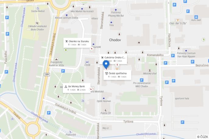 Pronájem, Obchod a služby, Chodov