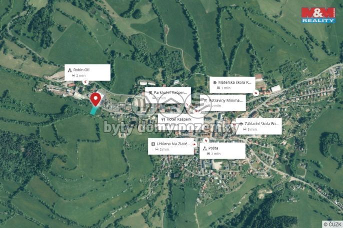 Prodej, Pozemek k bydlení, Kašperské Hory