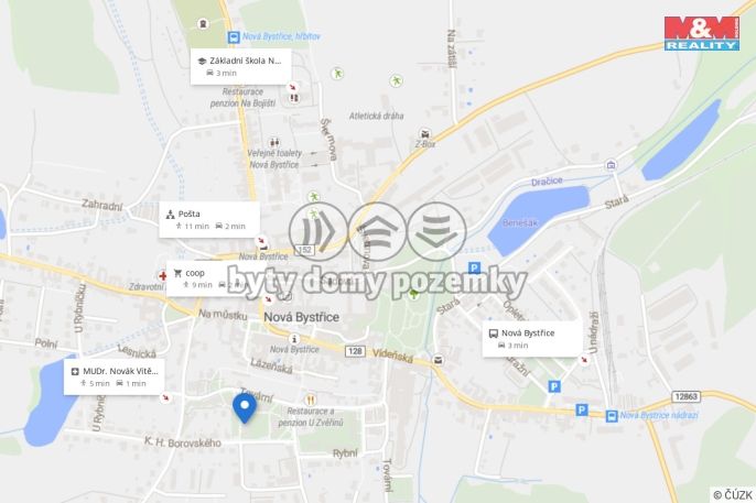 Prodej, Byt 2+1, Nová Bystřice