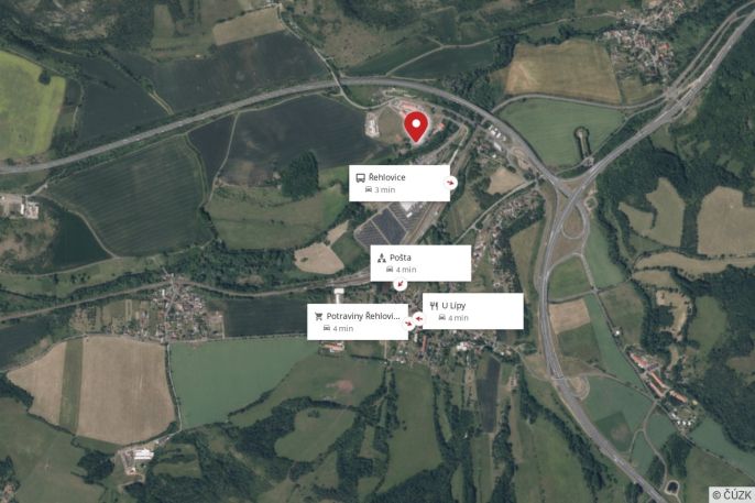 Pronájem, Sklad, Řehlovice