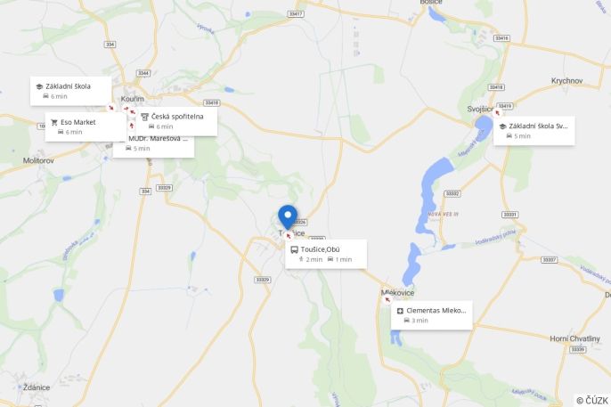 Prodej, Rodinný dům, Toušice