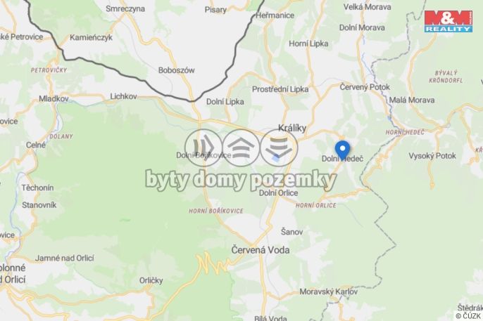 Prodej, Komerční pozemky, Králíky