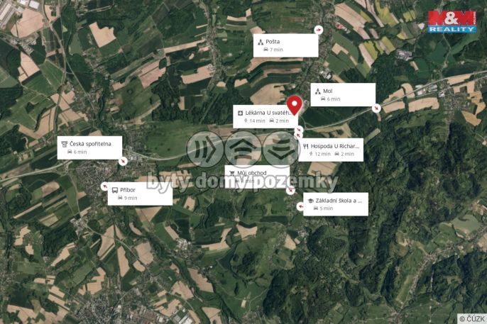 Prodej, Pozemek k bydlení, Hukvaldy