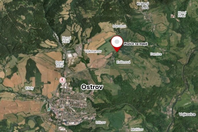 Prodej, Pozemek k bydlení, Ostrov