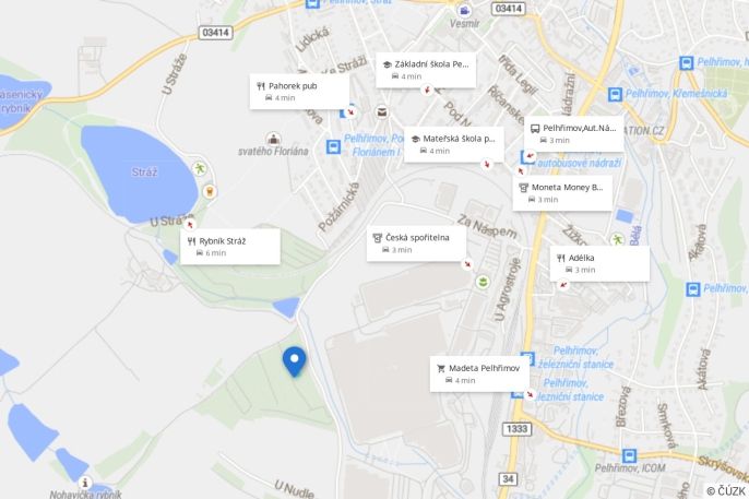 Prodej, Pozemek k bydlení, Pelhřimov