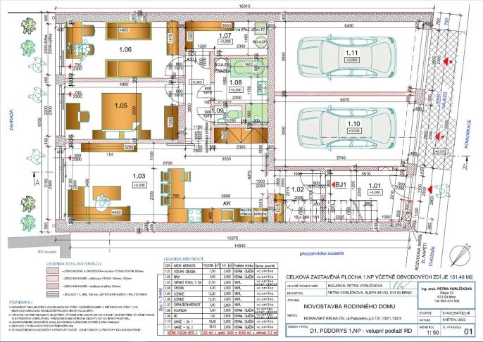 Prodej, Pozemek k bydlení, Moravský Krumlov