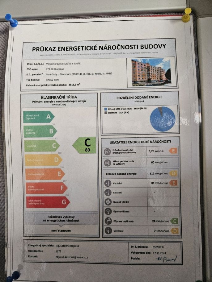 Pronájem, Byt 2+1, Olomouc