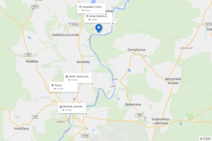 Prodej, Chata, Dobronice u Bechyně