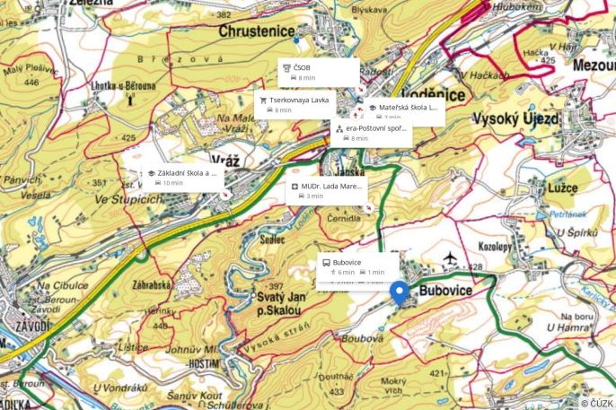 Prodej, Pozemek k bydlení, Bubovice