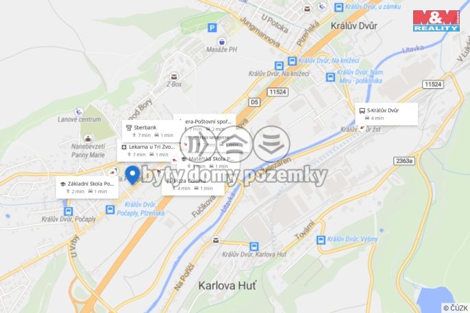 Prodej, Byt 4+kk, Králův Dvůr