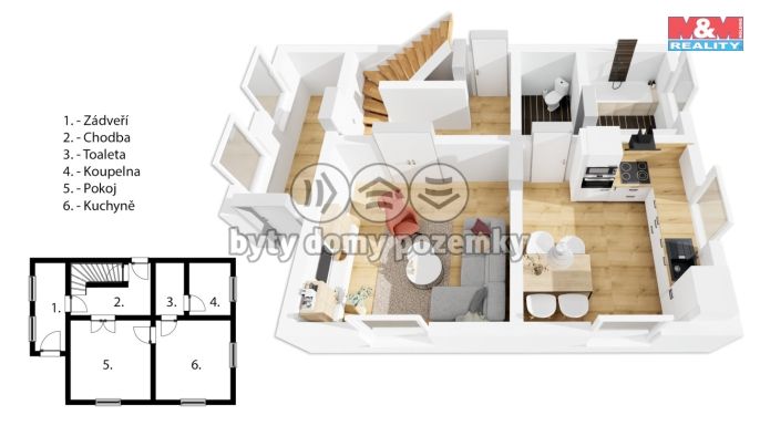 Prodej, Rodinný dům, Černava