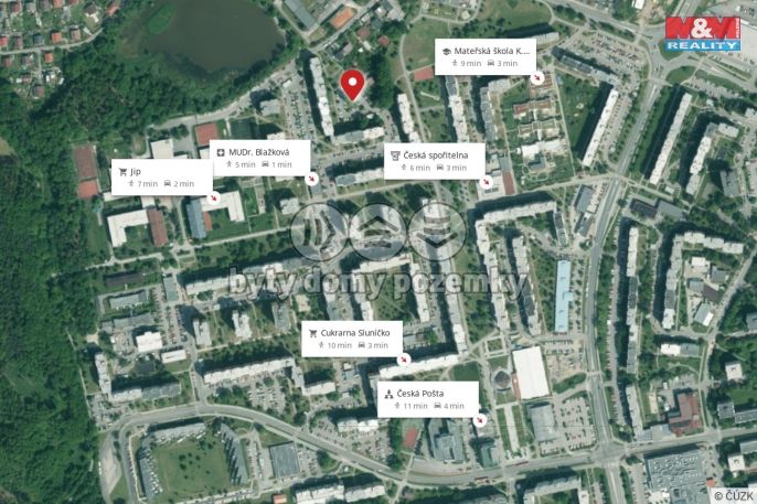 Pronájem, Byt 3+1, České Budějovice