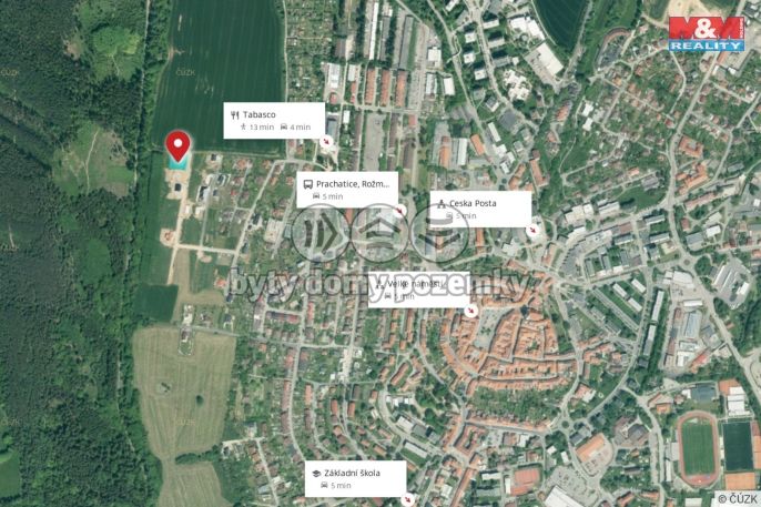 Prodej, Pozemek k bydlení, Prachatice