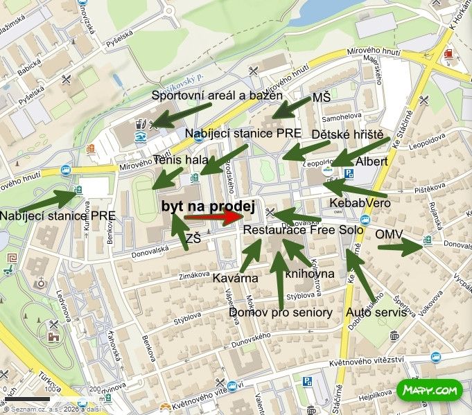 Prodej, Byt 3+1, Praha