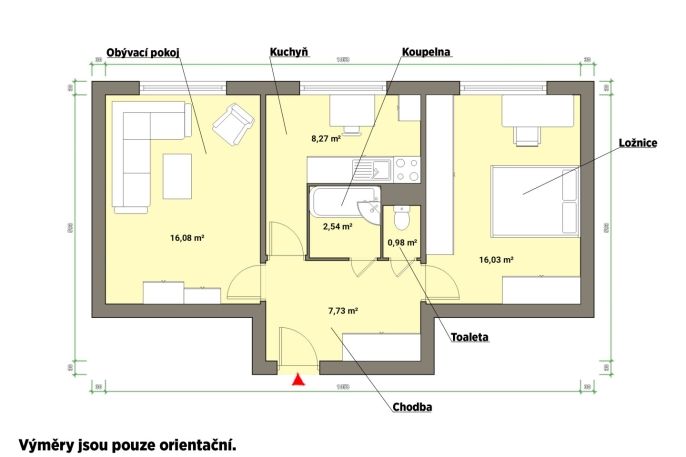 Prodej, Byt 2+1, Mariánské Lázně