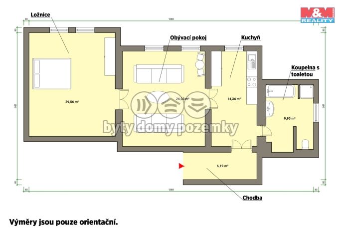 Prodej, Byt 2+1, Mariánské Lázně