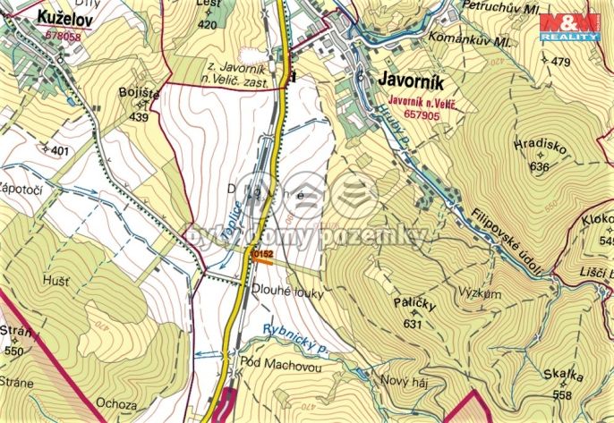 Prodej, Pole, Javorník