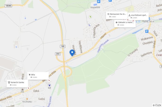 Prodej, Byt 2+kk, Tlučná