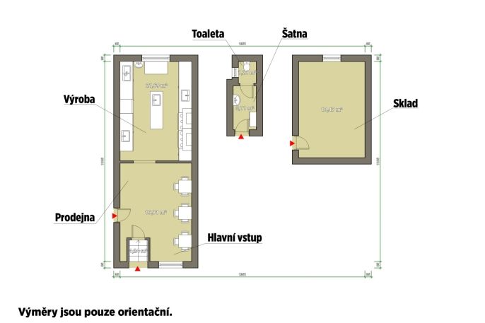 Pronájem, Obchod a služby, Plzeň
