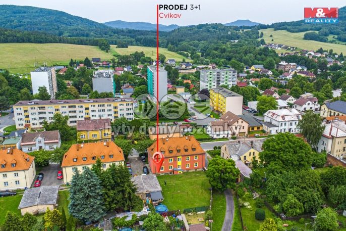 Prodej, Byt 3+1, 61 m², Cvikov, Komenského