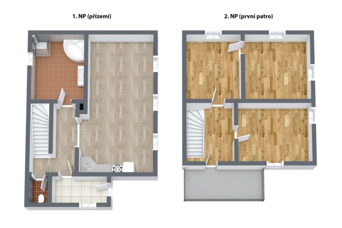 Prodej, Rodinný dům, Kaceřov