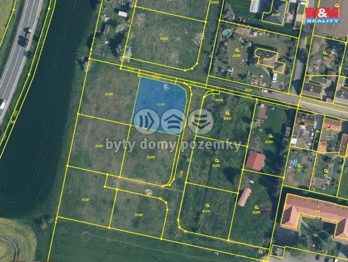 Prodej, Pozemek k bydlení, Hořín