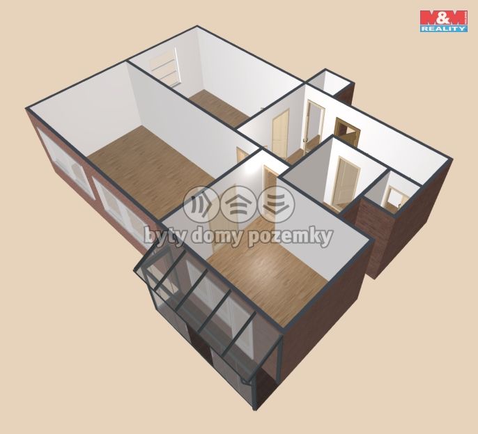 Prodej, Byt 2+1, Ostrava