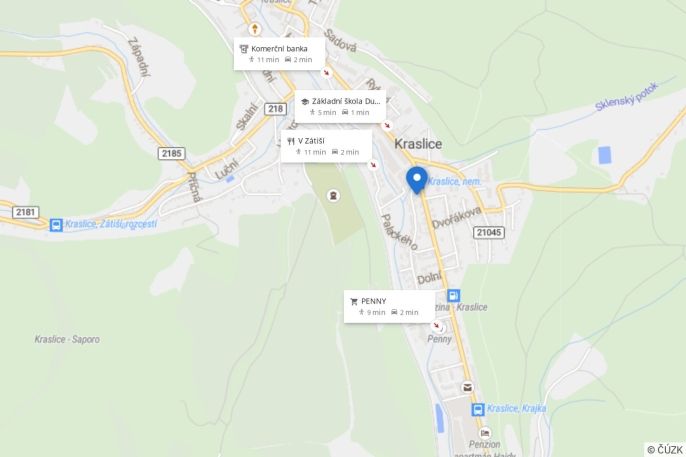 Pronájem, Byt 1+kk, Kraslice