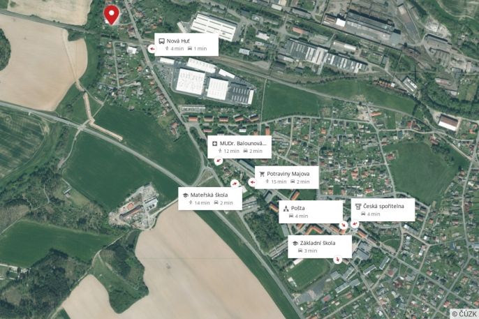 Pronájem, Byt 2+1, Hrádek