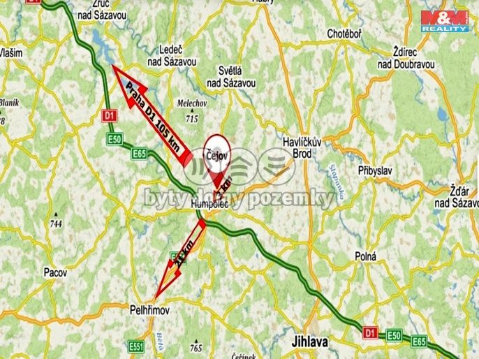 Pronájem, Rodinný dům, Čejov