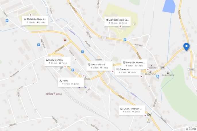 Prodej, Rodinný dům, Luby