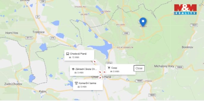 Prodej, Zahrada, Chodová Planá