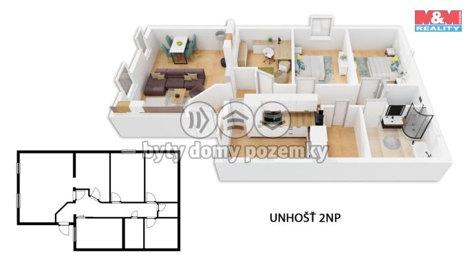 Prodej, Rodinný dům, Unhošť