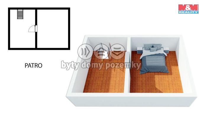 Prodej, Chalupa, Nalžovské Hory