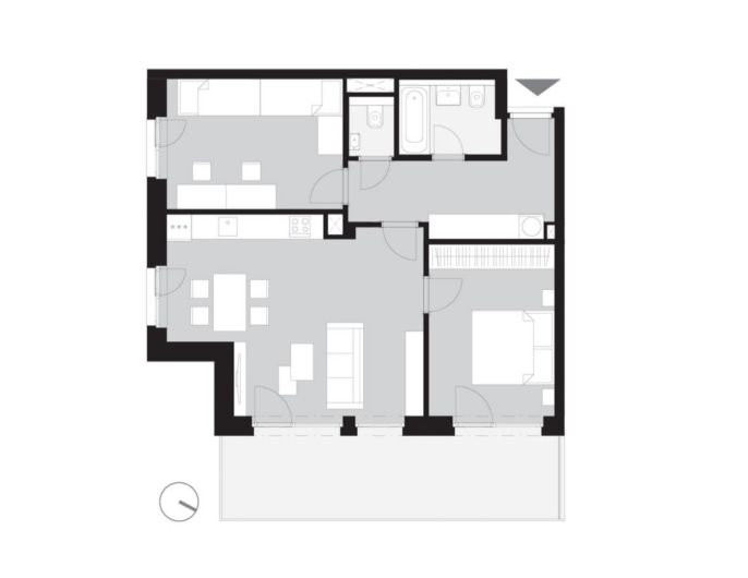 Prodej, Byt 3+kk, Kladno