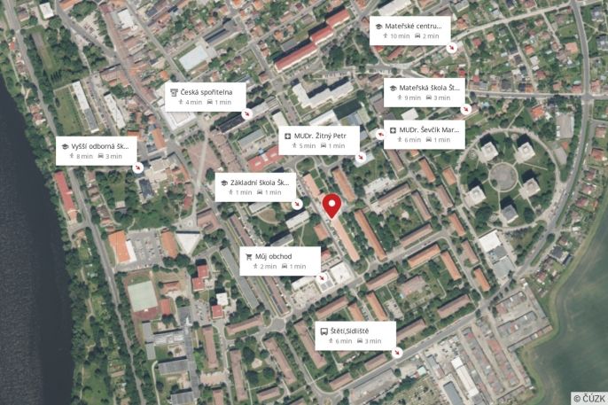 Prodej, Byt 2+1, Štětí