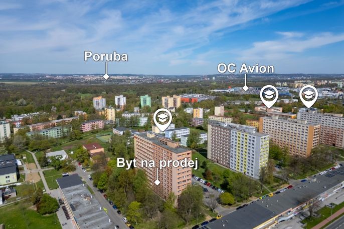 Prodej, Byt 2+1, Ostrava