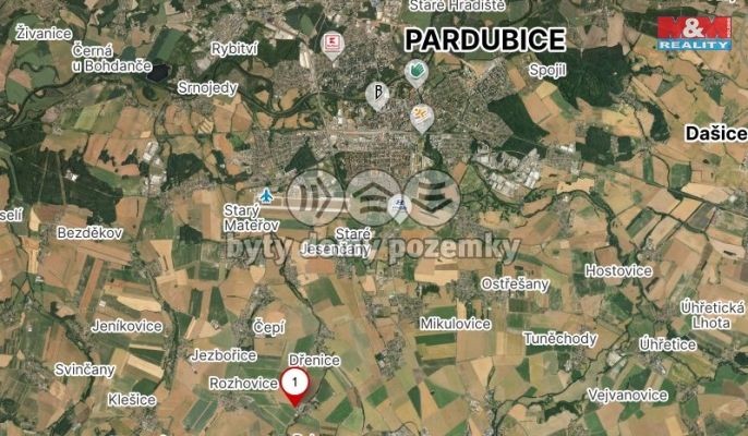 Prodej, Pozemek k bydlení, Třibřichy