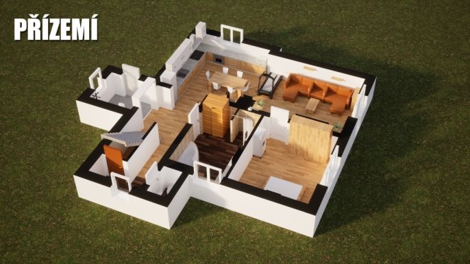 Prodej, Rodinný dům, Nová Ves nad Nisou