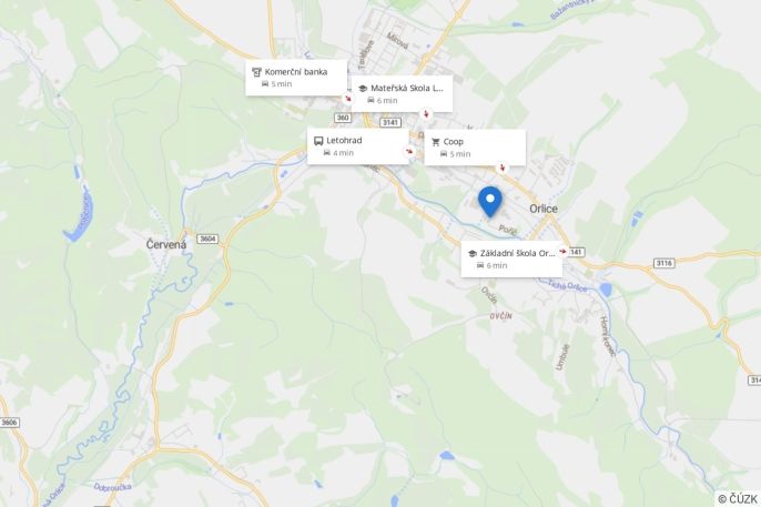 Pronájem, Byt 1+kk, Letohrad